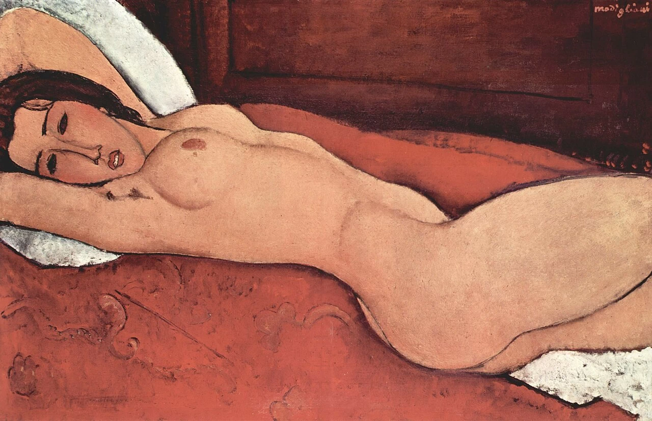 Amedeo Modigliani - Nudo sdraiato, Metropolitan Museum of Art, New York